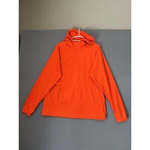Gamehide Hunting Sweatshirt Hoodie Mens XL Blaze Orange Full Zip Pockets Hooded